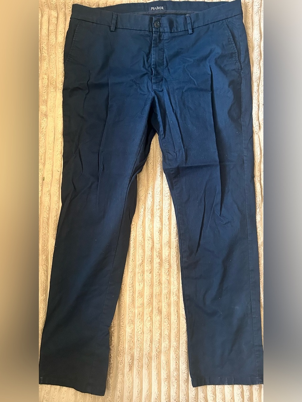 Jos. A. Bank Dark Navy Dress Pants Slim Fit mens size 40x32